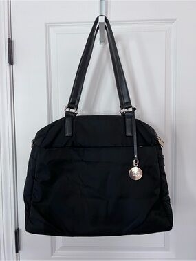 Lo & Sons OG Laptop Travel Bag Black/Lavender
